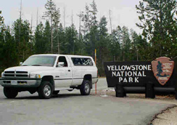 This 3/4 ton 4x4 Dodge pickup ($30,000 value) has been running on biodegradable fuel since February 1995.