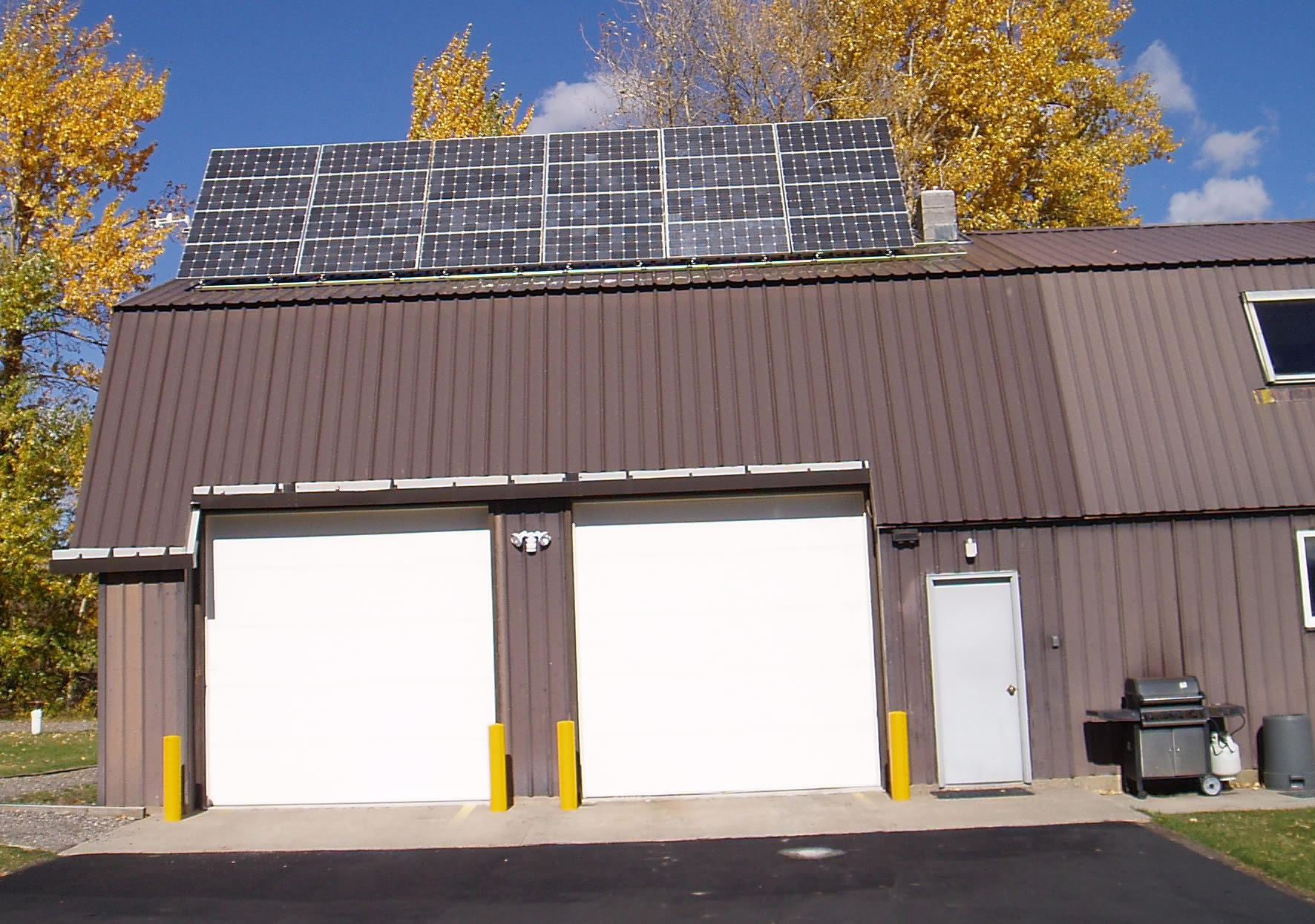 Image of solar installation at Brider Canyon VFD